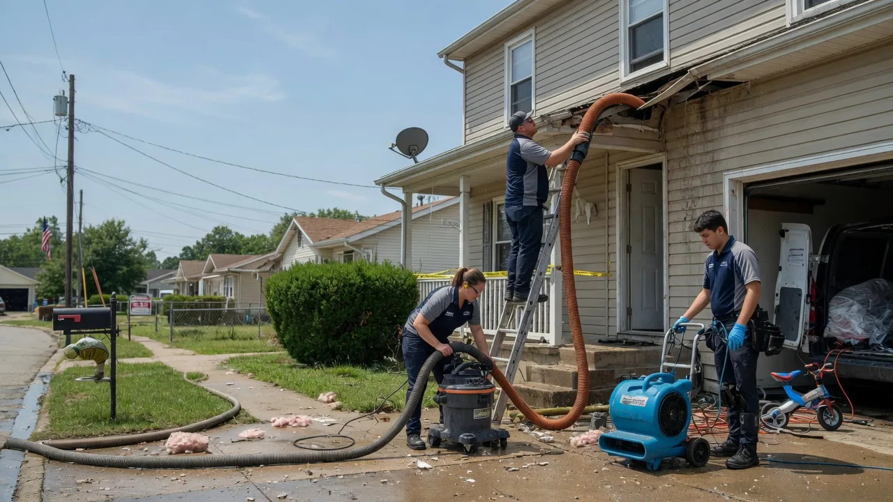 Water Damage Restoration in Ashville, PA near me